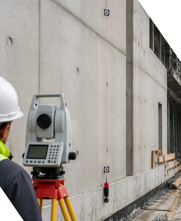 Контроль вертикальности зданий и сооружений в Балтийске